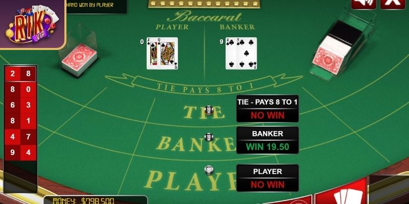Baccarat Rikvip – Lựa Chọn Tối Ưu Cho Người Yêu Thích Game Online 1 Khám phá game Baccarat Rikvip