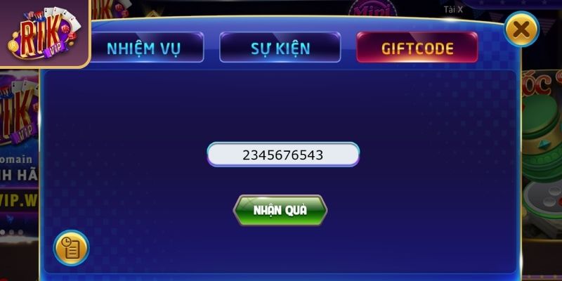 Cách Nhận Giftcode Tài Xỉu RIKVIP Nhanh Chóng Và Hiệu Quả 1 Cách nhận giftcode tài xỉu RIKVIP qua sự kiện trên fanpage