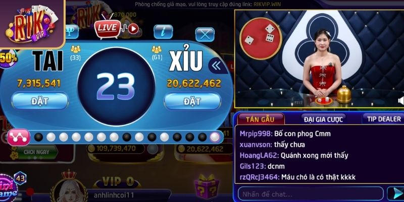 Game Tài Xỉu Đổi Thưởng RIKVIP Với Trải Nghiệm Cược Đỉnh Cao 1 Game tài xỉu đổi thưởng RIKVIP được hiểu là gì?
