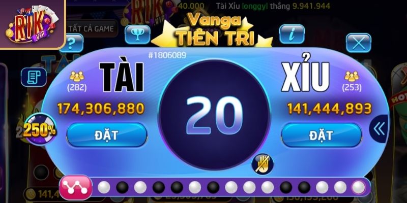 Hướng Dẫn Chơi Tài Xỉu RIKVIP Chi Tiết Từ A-Z Cho Người Mới 1 Tổng quan về tài xỉu RIKVIP