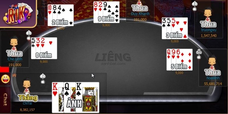 Liêng Rikvip – Hướng Dẫn Chơi Đơn Giản Thắng Mọi Trận Đấu 1 Giới thiệu game Liêng Rikvip