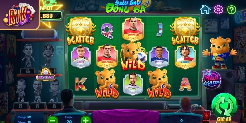 Siêu Sao Bóng Đá RIKVIP Với Trận Cầu Nổ Hũ Cuồng Nhiệt 1 Giới thiệu game Siêu Sao Bóng Đá RIKVIP