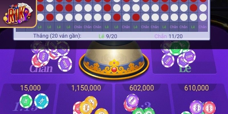 Soi Cầu Xóc Đĩa RIKVIP Theo Phương Pháp Tăng Tỷ Lệ Thắng 1 Soi cầu xóc đĩa RIKVIP dạng bệt