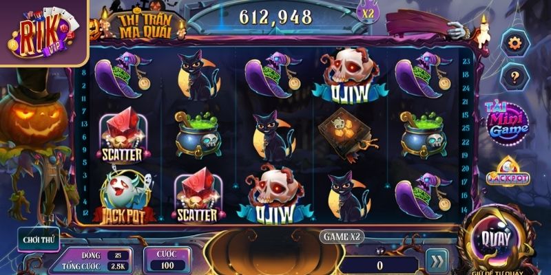 Thị Trấn Ma Quái RIKVIP - Game Slot Kinh Dị Hấp Dẫn Năm 2025 1 Khám phá thế giới u ám của Thị Trấn Ma Quái RIKVIP