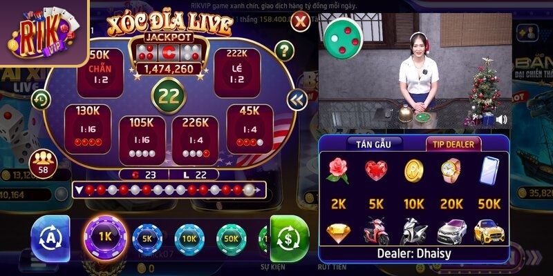 Xóc Đĩa Live RIKVIP Đỉnh Cao Với Công Nghệ Livestream 1 Luật chơi xóc đĩa live RIKVIP cơ bản