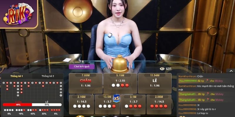 Cách Nghe Tiếng Xóc Đĩa RIKVIP Chuẩn Cao Thủ Cho Người Mới 3 Dựa vào số lượt lắc xóc đĩa