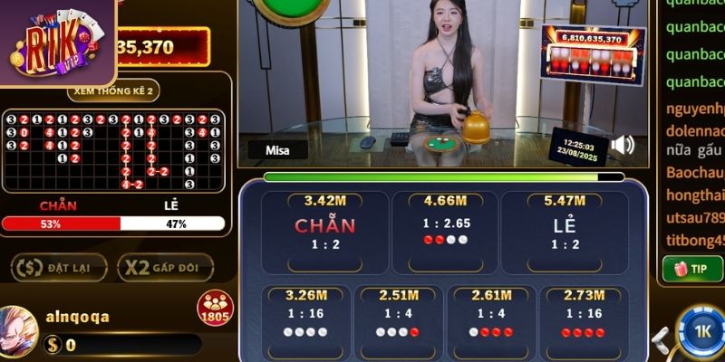 Quy Luật Xóc Đĩa Online RIKVIP Cho Bet Thủ Đam Mê Đỏ Đen 2 Cửa cược phụ trong quy luật xóc đĩa online RIKVIP